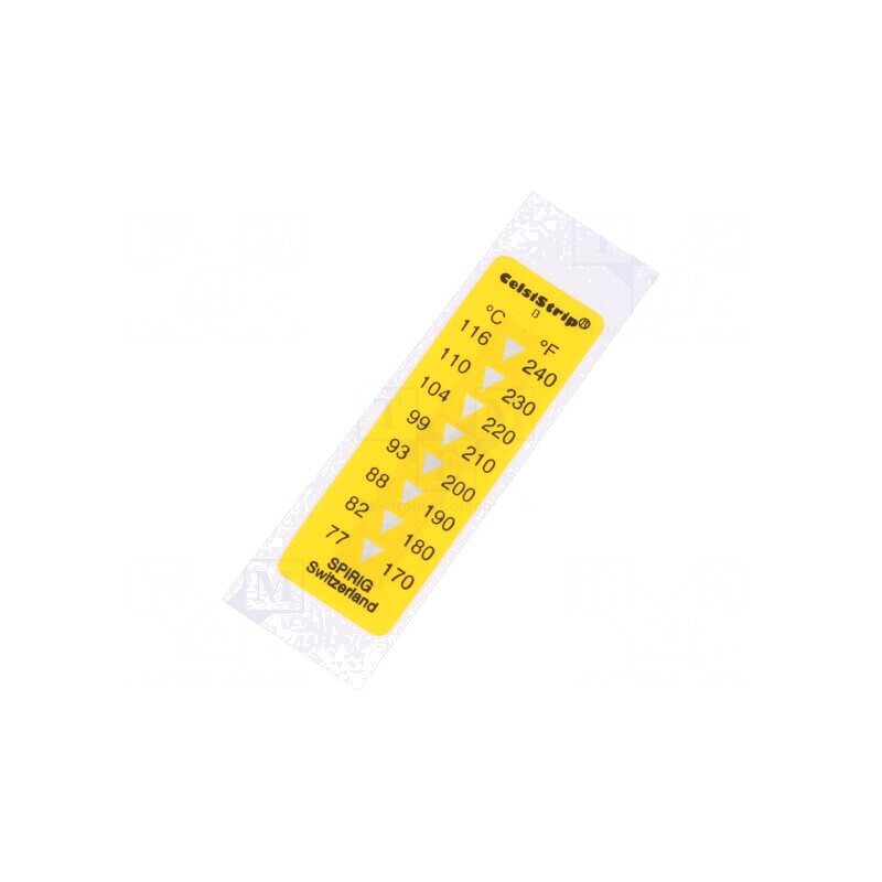 Indicator de Temperatură Digital CelsiStrip 15x45mm | Electronic-mag.ro | Componente Electronice