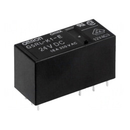 Releu electromagnetic SPDT 24VDC 16A | Electronic-mag.ro | Componente Electronice