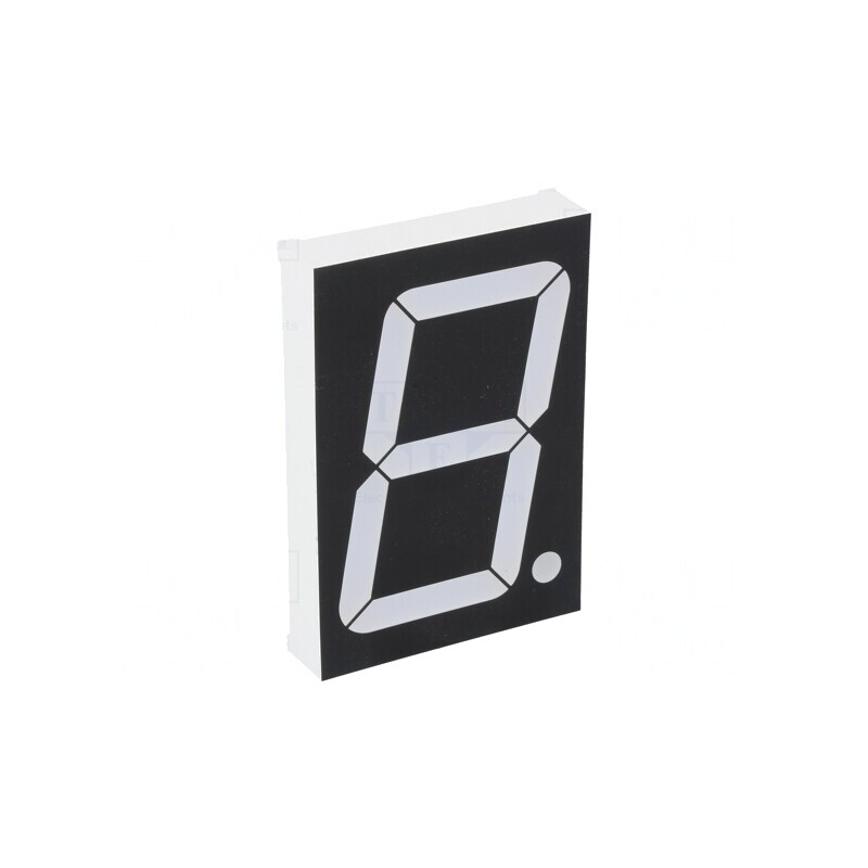 Afișaj LED 7 Segmente 56mm Verde | Electronic-mag.ro | Componente Electronice