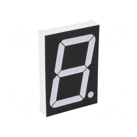 Afișaj LED 7 Segmente 56mm Verde | Electronic-mag.ro | Componente Electronice