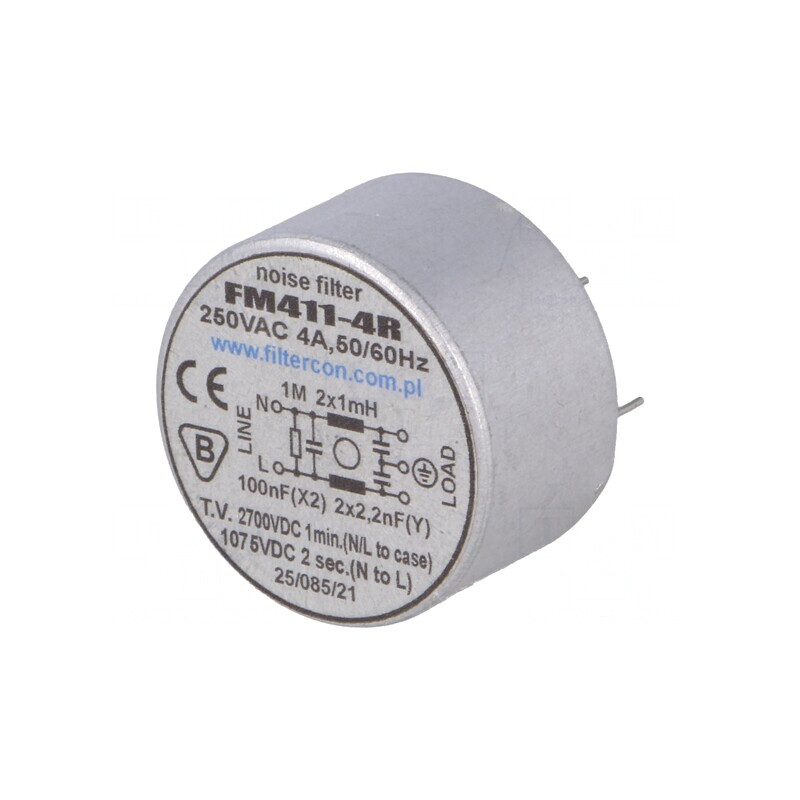 Filtru Anti-Interferențe 250V AC 100nF 2,2nF 0,5mH THT | Electronic-mag.ro | Componente Electronice