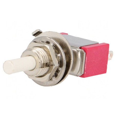 Comutator apăsare SPDT 1A 125VAC ON-ON | Electronic-mag.ro | Componente Electronice