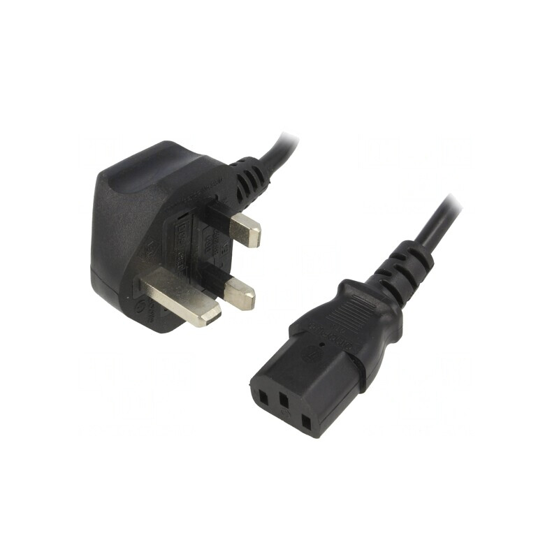 Cablu Alimentare 3x0.75mm2 IEC C13 1.5m Negru | Electronic-mag.ro | Componente Electronice Cablu Alimentare 3x0.75mm2 IEC C13 1.5m Negru | Electronic-mag.ro | Componente Electronice
