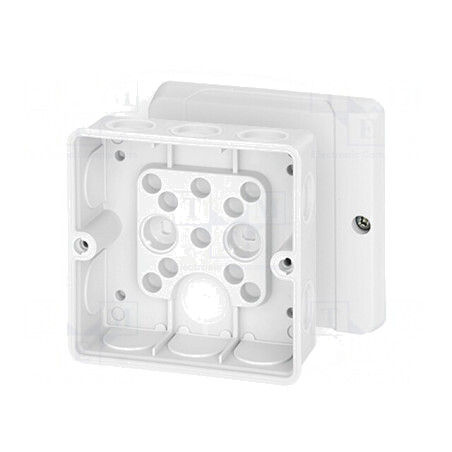 Cutie de Conexiuni IP55 Albă 98x98x55mm | Electronic-mag.ro | Componente Electronice
