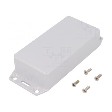 Carcasă universală ABS gri IP54 50x100x25mm | Electronic-mag.ro | Componente Electronice