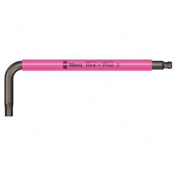 Cheie imbus Hex-Plus 3mm oțel 71mm | Electronic-mag.ro | Componente Electronice