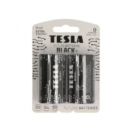 Baterii alcaline 1,5V D nereîncărcabile 2 buc. | Electronic-mag.ro | Componente Electronice