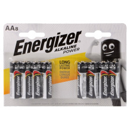 Baterie alcalină AA 1,5V nereîncărcabilă set 8 bucăți Base | Electronic-mag.ro | Componente Electronice