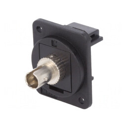 Conector fibră optică ST plastic | Electronic-mag.ro | Componente Electronice