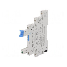 Stativ pentru șină DIN cu cleme și șuruburi 250VAC 6A | Electronic-mag.ro | Componente Electronice