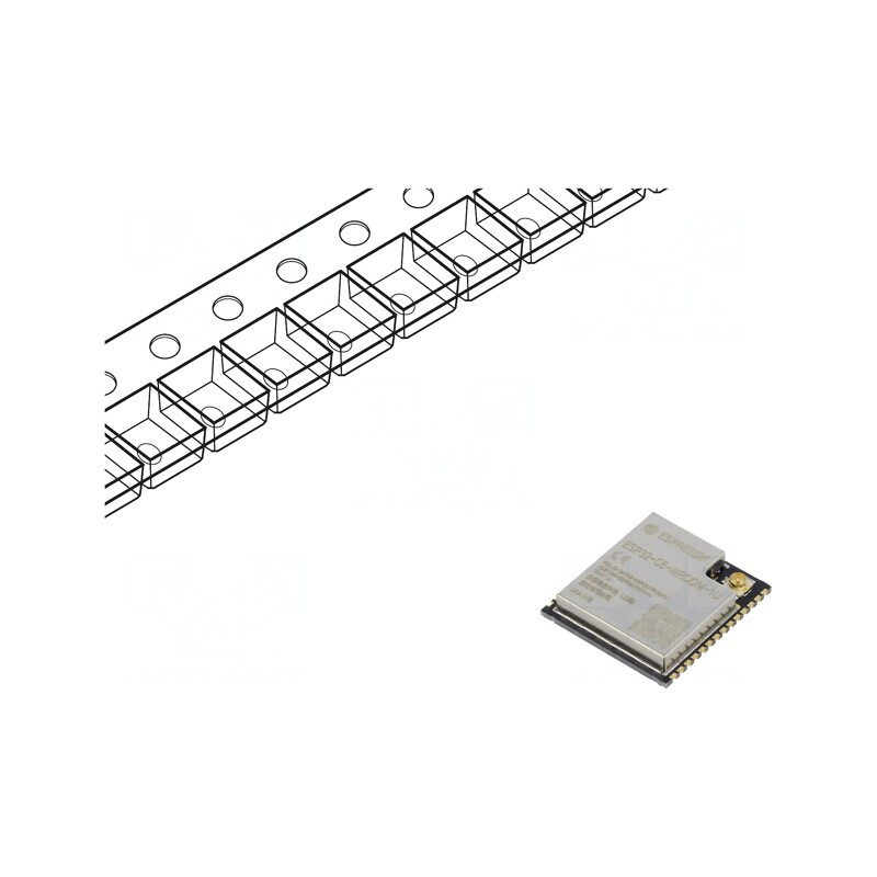 Modul IoT Bluetooth Low Energy WiFi externă SMD | Electronic-mag.ro | Componente Electronice