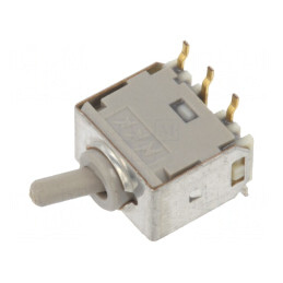 Comutator Basculant SPDT 2 Poz ON-ON 0,1A 28V | Electronic-mag.ro | Componente Electronice