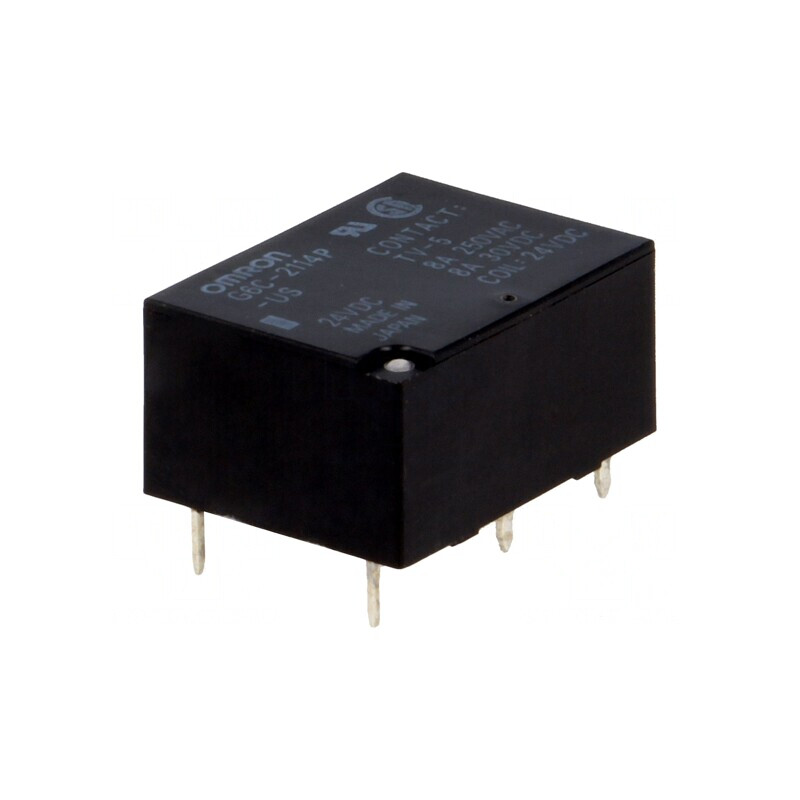 Releu Electromagnetic SPST 24VDC | Electronic-mag.ro | Componente Electronice