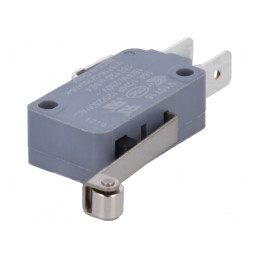Microîntrerupător SNAP ACTION 16A 250VAC cu manetă și rolă | Electronic-mag.ro | Componente Electronice