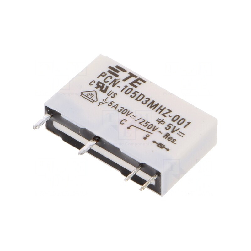 Releu Electromagnetic 5VDC 5A 3A/250VAC PCB | Electronic-mag.ro | Componente Electronice