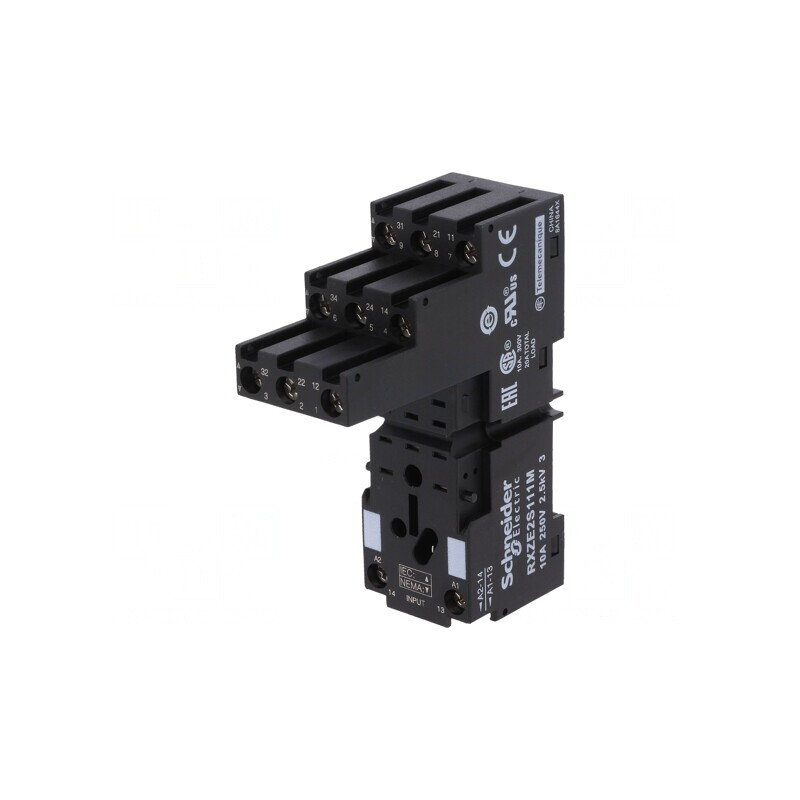 Stativ Relee pentru Şină DIN 10A 250VAC | Electronic-mag.ro | Componente Electronice