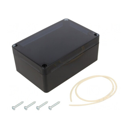 Carcasă Universală ABS Neagră IP65 90x135x55mm | Electronic-mag.ro | Componente Electronice