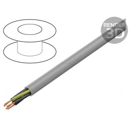Cablu MEGAFLEX 500 5G0.75mm2 Neecranat Cu 300V 500V | Electronic-mag.ro | Componente Electronice