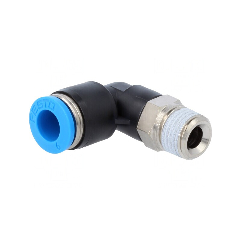 Racord Push-in 90° 6mm 0,95-6bar | Electronic-mag.ro | Componente Electronice