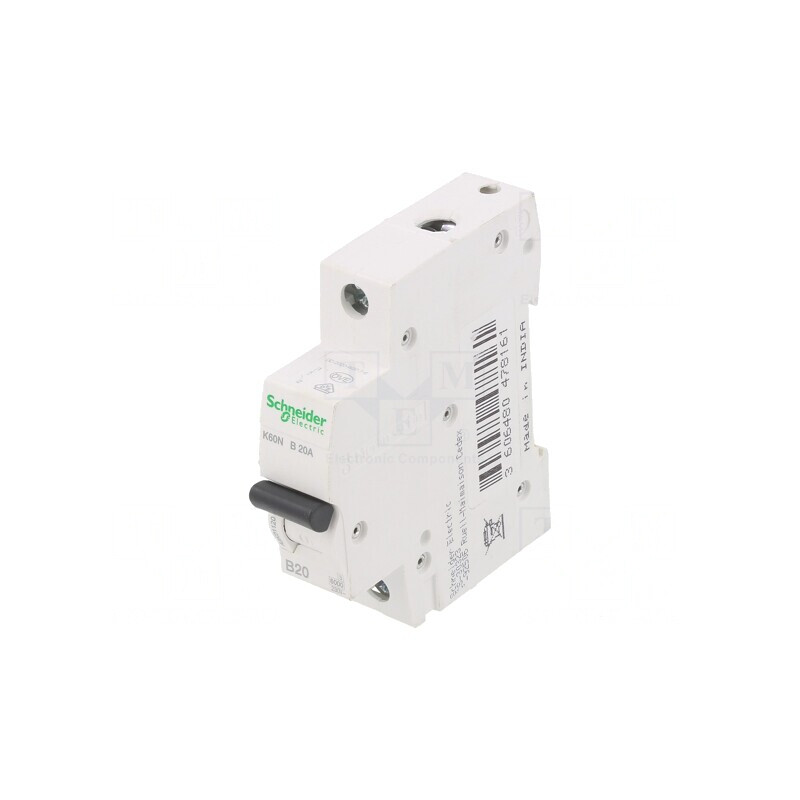 Întrerupător de Supracurent 20A 1P 230/400V 6kA | Electronic-mag.ro | Componente Electronice Întrerupător de Supracurent 20A 1P 230/400V 6kA | Electronic-mag.ro | Componente Electronice