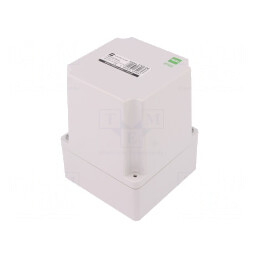 Carcasă Universală Industrial Gri 105x105x140mm | Electronic-mag.ro | Componente Electronice