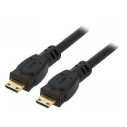 Cablu HDMI 2.0 mini HDMI PVC 1,8m | Electronic-mag.ro | Componente Electronice