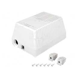 Carcasă Alimentator Ventilată ABS 95x137x69 mm | Electronic-mag.ro | Componente Electronice