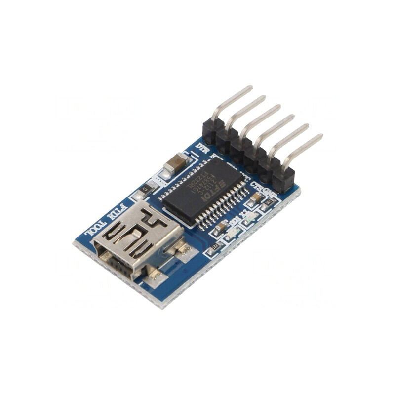 Convertor USB-UART USB B Mini | Electronic-mag.ro | Componente Electronice