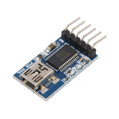Convertor USB-UART USB B Mini | Electronic-mag.ro | Componente Electronice