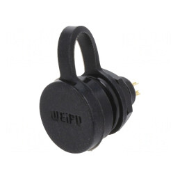 Soclu Conector Mamă 4 PIN IP67 3A 30V 0.5mm2 | Electronic-mag.ro | Componente Electronice