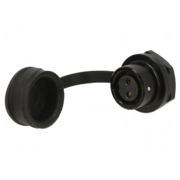 Soclu SA8 mamă 2 pini IP67 5A 125V 0,75mm2 | Electronic-mag.ro | Componente Electronice