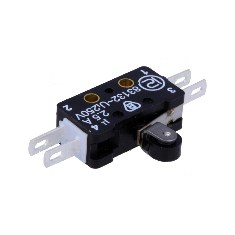 Microîntrerupător SNAP ACTION 2,5A 250VAC 0,3A 220VDC | Electronic-mag.ro | Componente Electronice