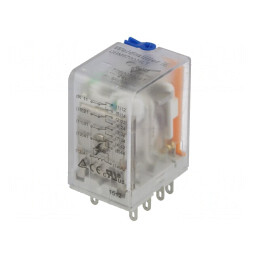 Releu Electromagnetic 4PDT 24VDC 5A | Electronic-mag.ro | Componente Electronice