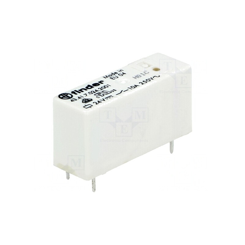 Releu Electromagnetic SPDT 24VDC 15A | Electronic-mag.ro | Componente Electronice