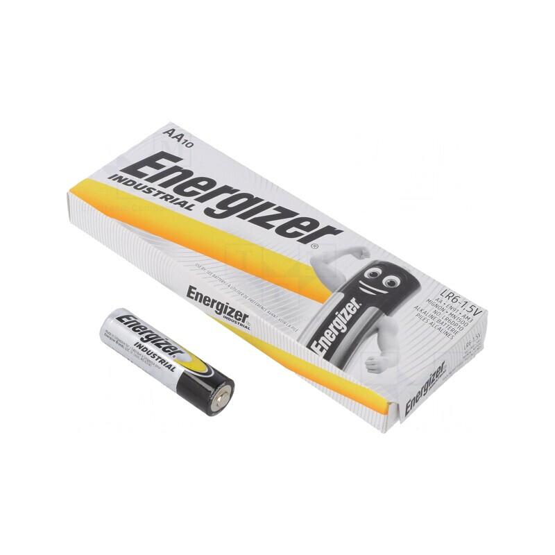 Baterii Alcaline AA 1,5V 10buc Industrial | Electronic-mag.ro | Componente Electronice