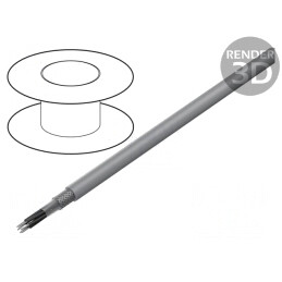 Cablu Ecranat 6x1mm2 Cupru PVC | Electronic-mag.ro | Componente Electronice