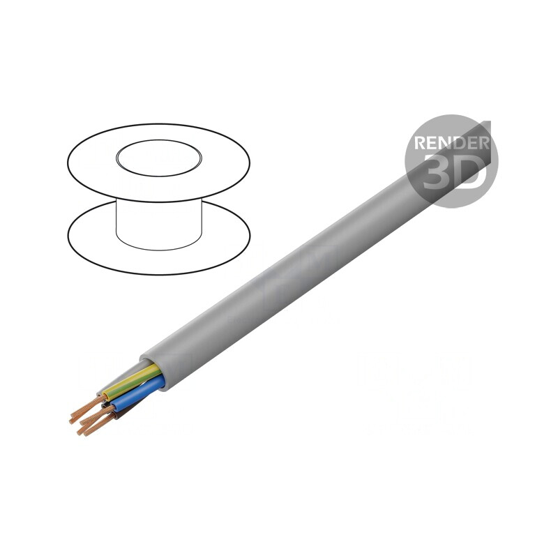 Cablu Electric Neecranat 5G1,5mm2 Cu Litat Gri | Electronic-mag.ro | Componente Electronice Cablu Electric Neecranat 5G1,5mm2 Cu Litat Gri | Electronic-mag.ro | Componente Electronice