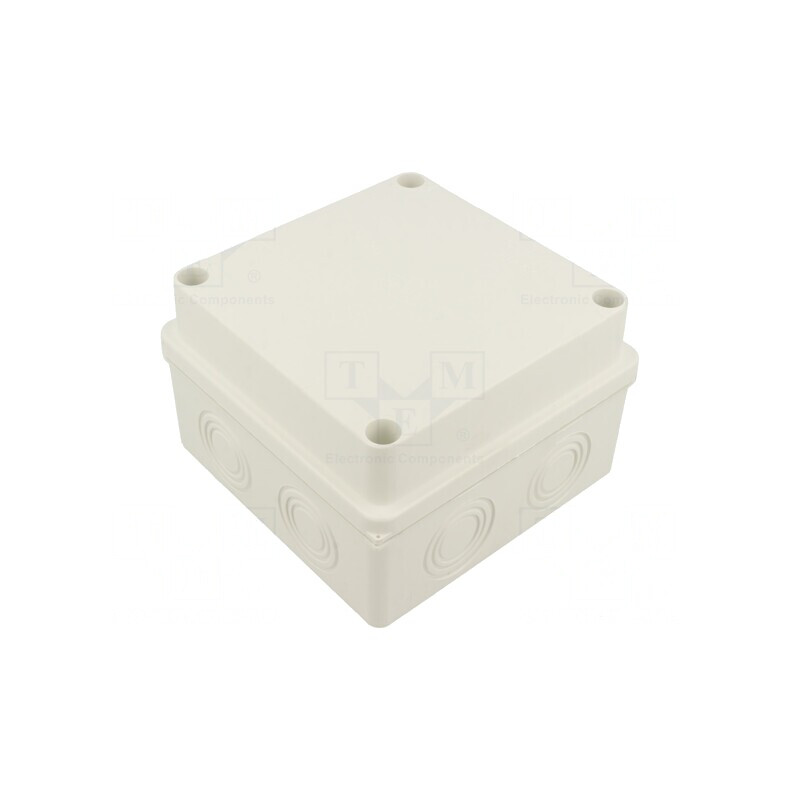 Cutie de conexiuni perete 125x125x80mm | Electronic-mag.ro | Componente Electronice