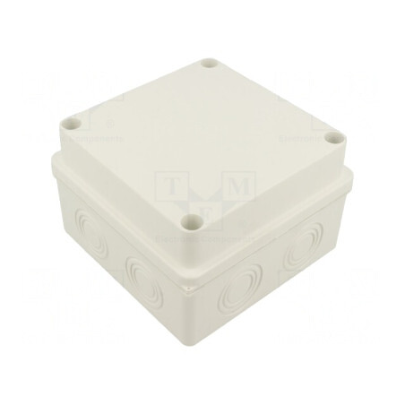 Cutie de conexiuni perete 125x125x80mm | Electronic-mag.ro | Componente Electronice