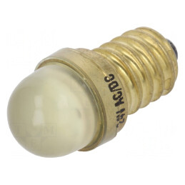Lampă LED Galbenă E14 24V | Electronic-mag.ro | Componente Electronice
