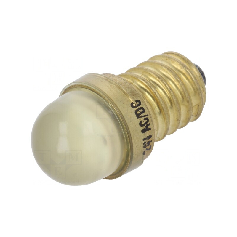 Lampă LED Galbenă E14 24V | Electronic-mag.ro | Componente Electronice