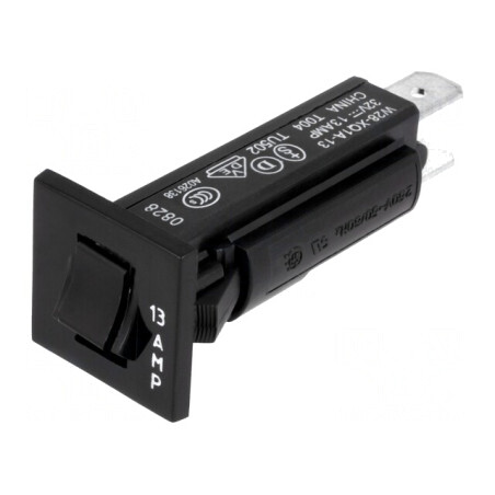 Întrerupător de Supracurent 250VAC 32VDC 13A | Electronic-mag.ro | Componente Electronice