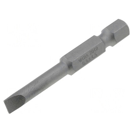 Capăt Șurubelniță Plată 4,5x0,6mm 50mm | Electronic-mag.ro | Componente Electronice