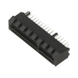 "PCI Express Edge Card 64-Pin Black"