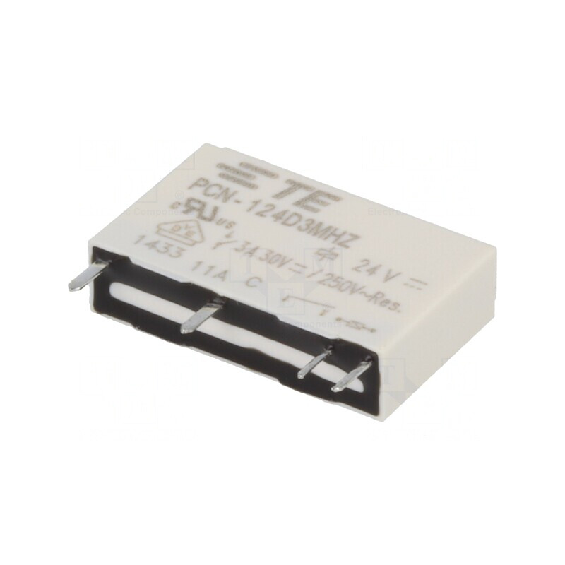 Releu Electromagnetic SPST-NO 24VDC 5A 3A/240VAC | Electronic-mag.ro | Componente Electronice
