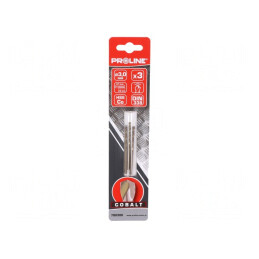 Burghiu Metal 3mm HSS-Co 3 Buc. | Electronic-mag.ro | Componente Electronice