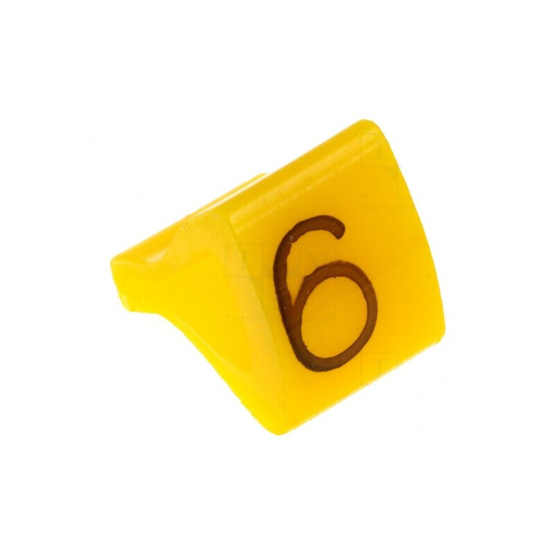 Markere pentru Marcaj, Set de 6, Grosime 1,7-3,5mm, Rezistent la Temperatură -30÷100°C | Electronic-mag.ro | Componente Electronice
