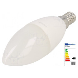 Lampă LED E14 7W 6500K Alb Rece | Electronic-mag.ro | Componente Electronice