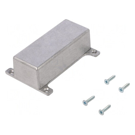 Carcasă aluminiu 38mmx90mmx30mm naturală | Electronic-mag.ro | Componente Electronice