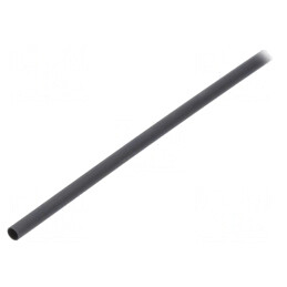 Manșon Termocontractabil cu Adeziv Negru 4,5mm 1,2m | Electronic-mag.ro | Componente Electronice